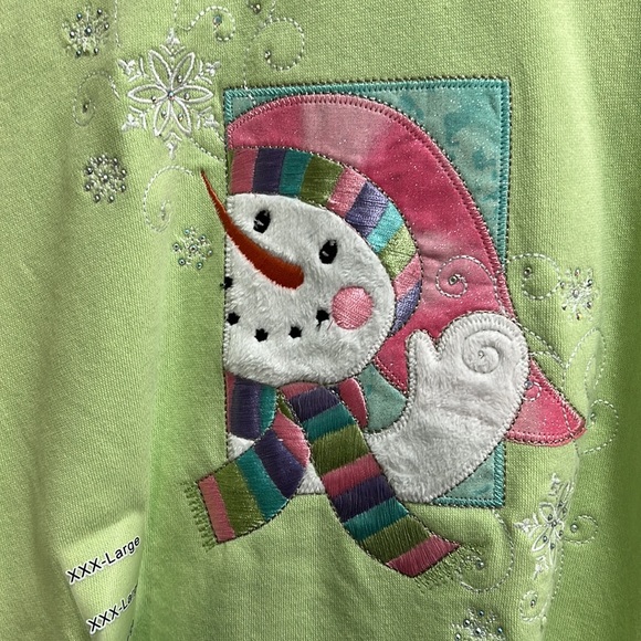 Decorated Originals Snowman Sweatshirt 